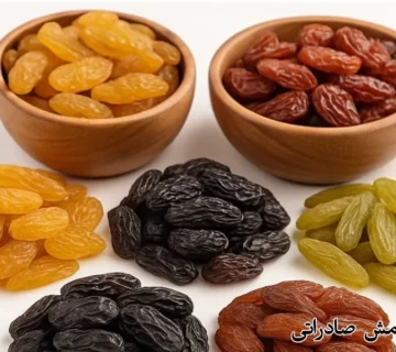انواع کشمش صادراتی