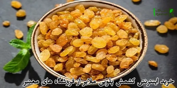 خرید اینترنتی کشمش پلویی ملایر از فروشگاه های معتبر