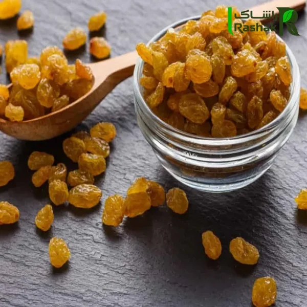 خرید عمده کشمش طلایی مرغوب و صادراتی