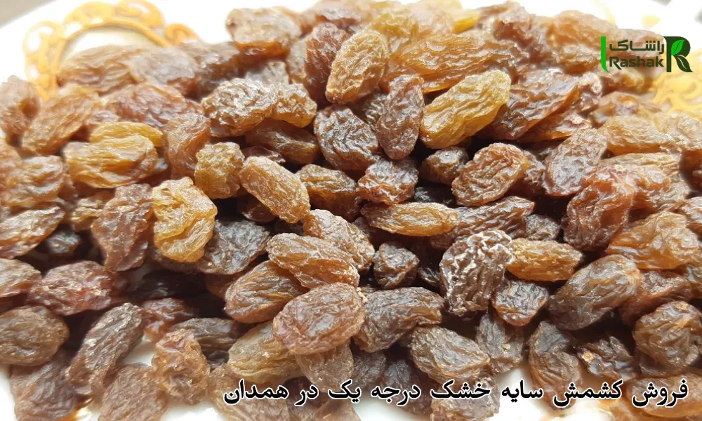 فروش کشمش سایه خشک درجه یک در همدان