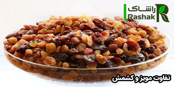 تفاوت مویز و کشمش تفاوت مویز و کشمش