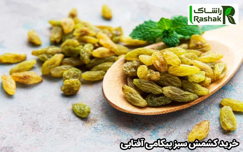 خرید کشمش سبز پیکامی آفتابی