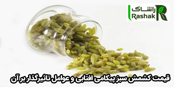 قيمت کشمش سبز پیکامی افتابی و عوامل تاثيرگذار بر آن قيمت کشمش سبز پیکامی افتابی و عوامل تاثيرگذار بر آن