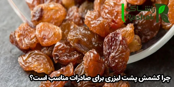 چرا کشمش پشت لیزری برای صادرات مناسب است؟ چرا کشمش پشت لیزری برای صادرات مناسب است؟