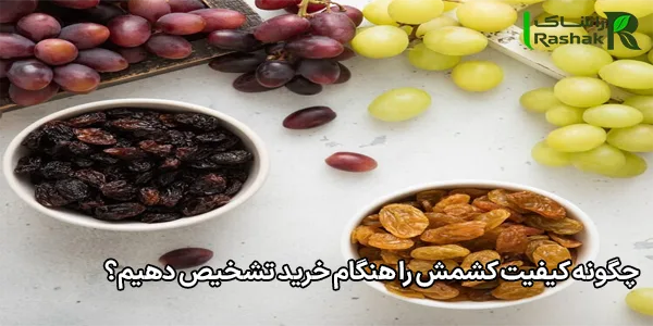 چگونه کیفیت کشمش را هنگام خرید تشخیص دهیم؟ چگونه کیفیت کشمش را هنگام خرید تشخیص دهیم؟