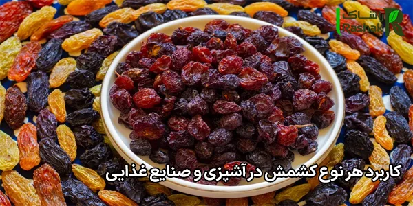 کاربرد هر نوع کشمش در آشپزی و صنایع غذایی کاربرد هر نوع کشمش در آشپزی و صنایع غذایی